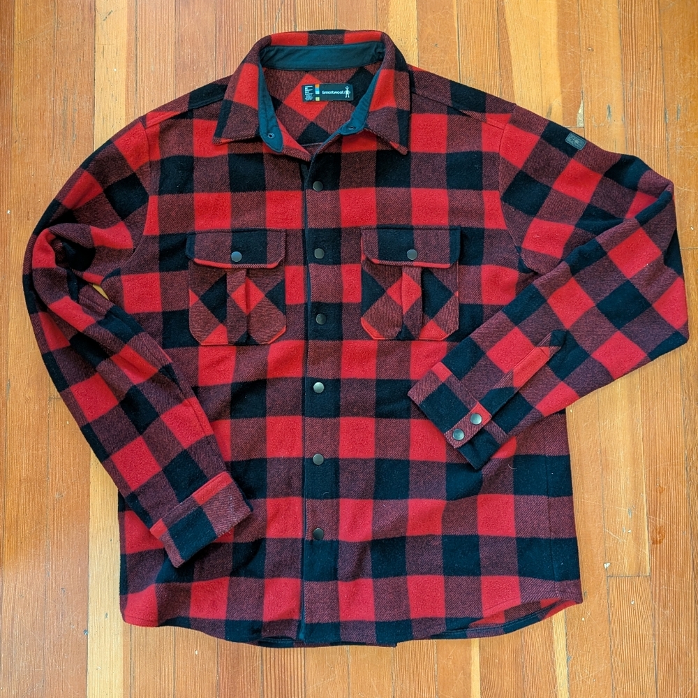 Smartwool Merino Wool Anchor Line Shirt Jacket - Men's XL